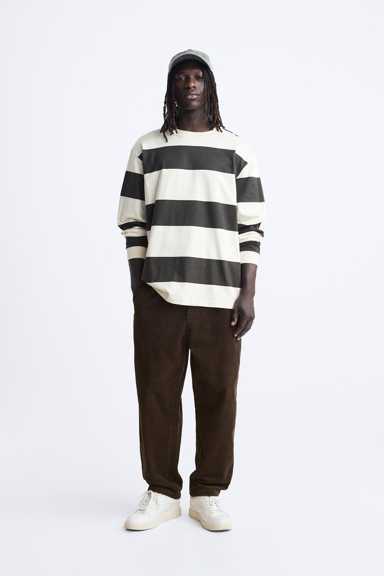 JOGGER WAIST CORDUROY PANTS