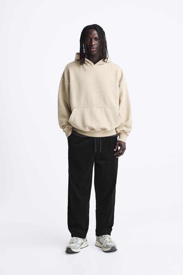 JOGGER WAIST CORDUROY PANTS