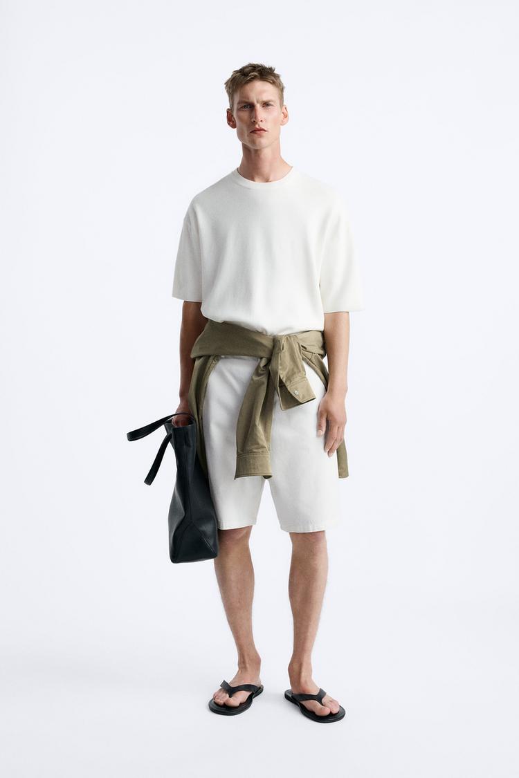 KNIT OVERSIZE T-SHIRT