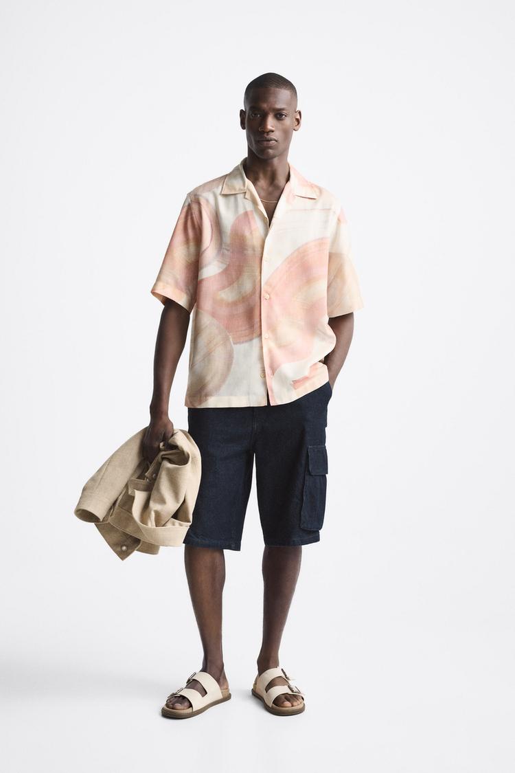 ABSTRACT PRINT SHIRT