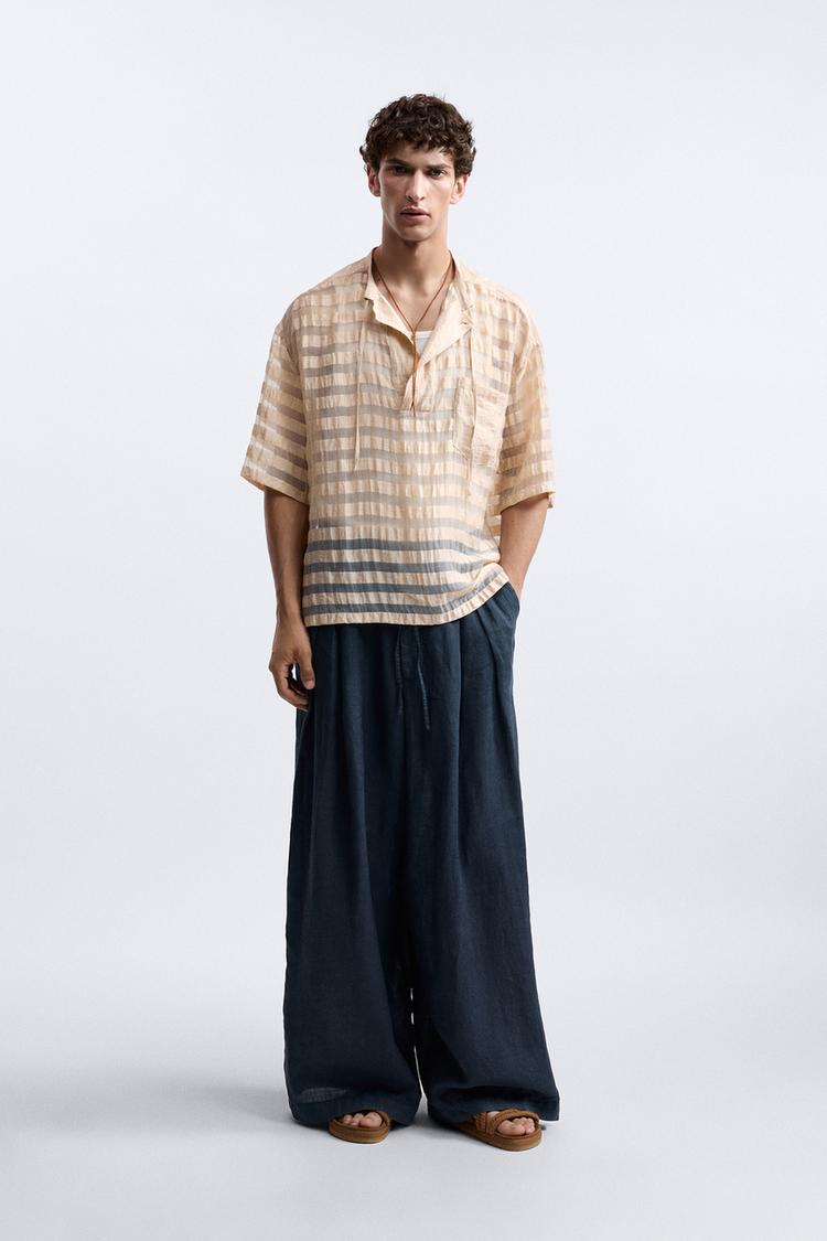 STRIPED JACQUARD SHIRT LIMITED EDITION