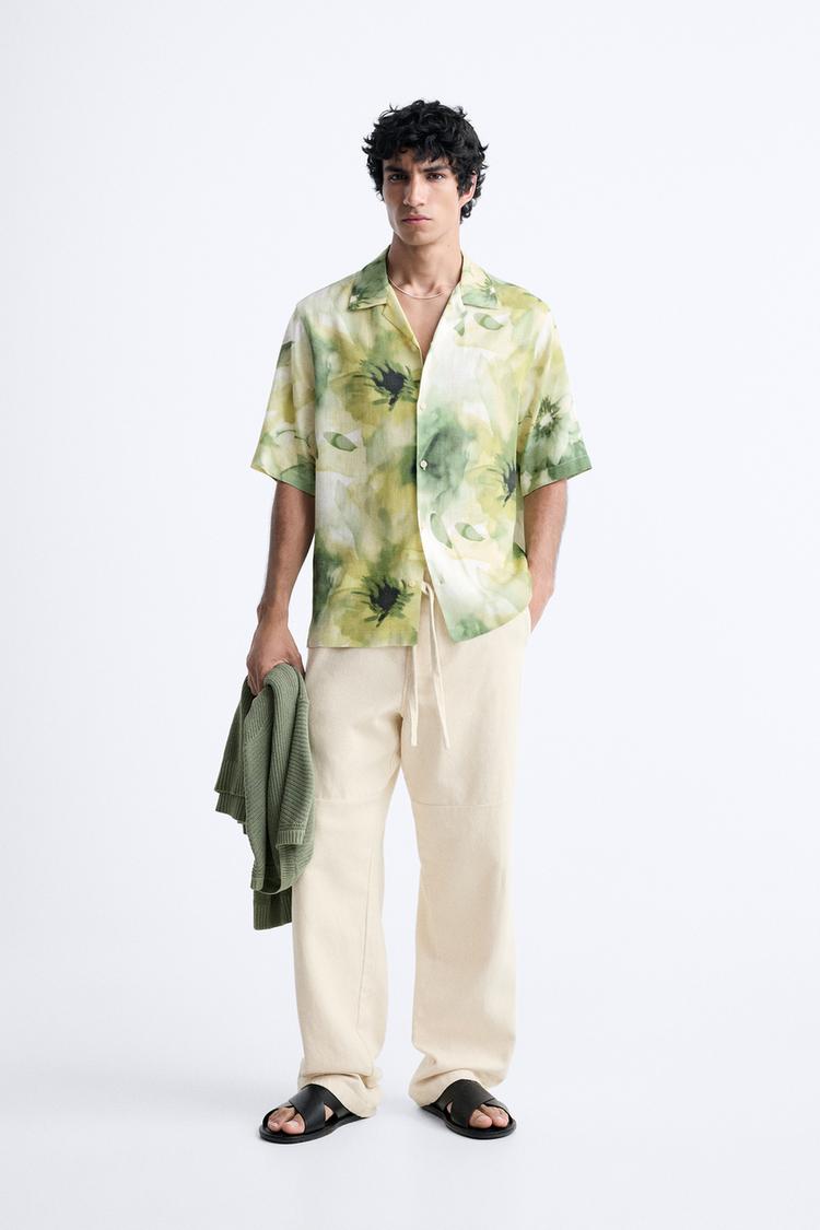 ABSTRACT PRINT SHIRT