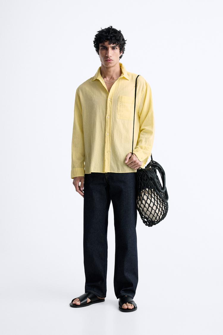 COTTON SHIRT WITH POCKET