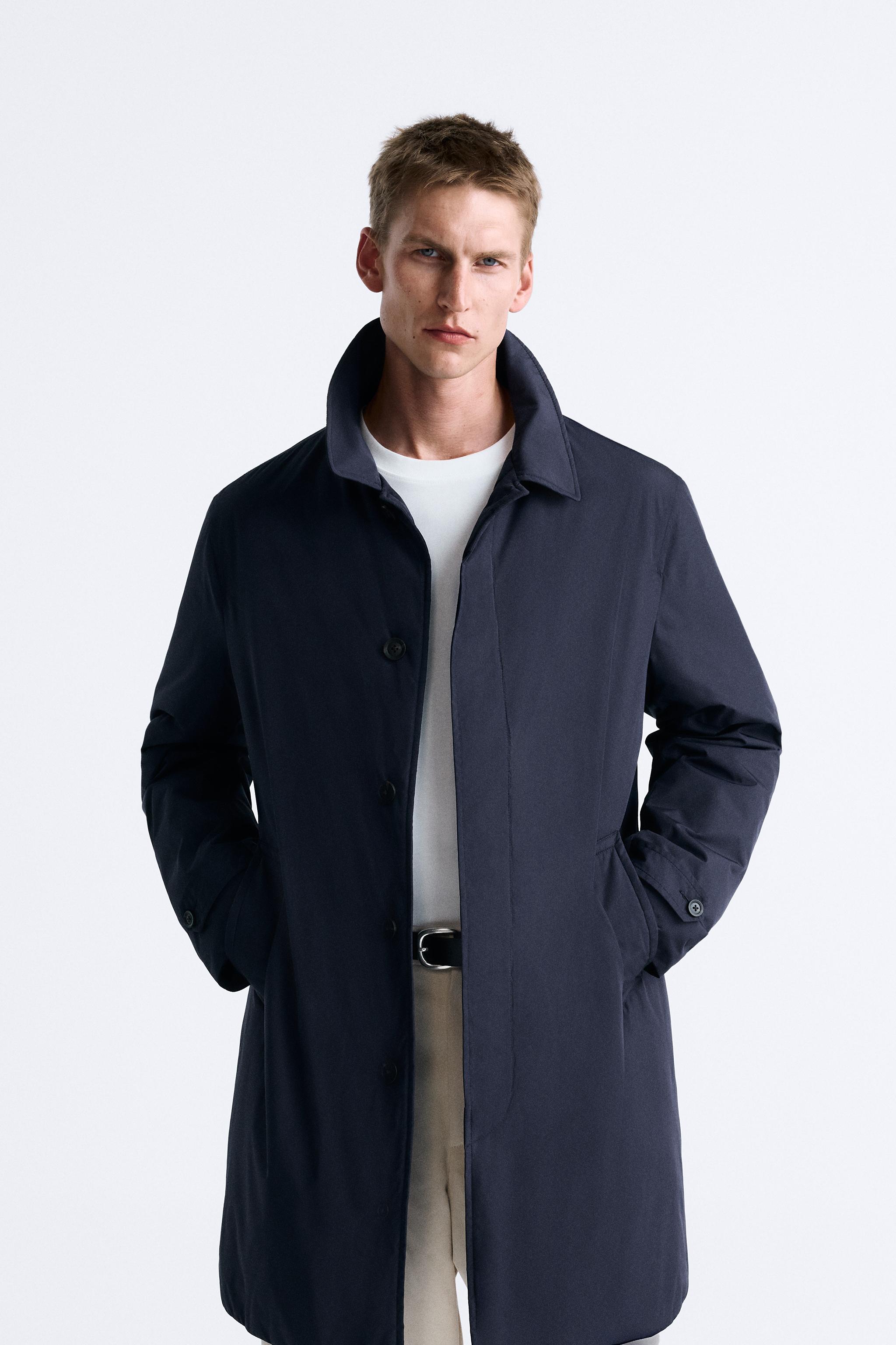 Zara TECHNICAL QUILTED TRENCH COAT Mall of America®