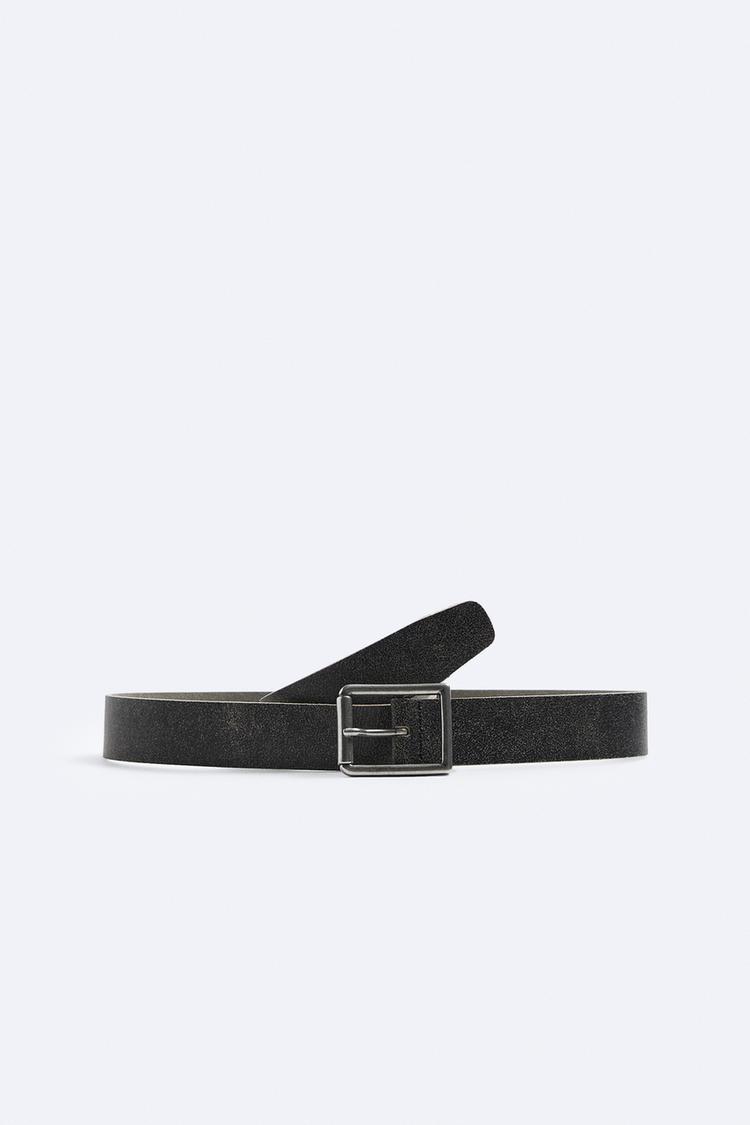 FADED LEATHER BELT