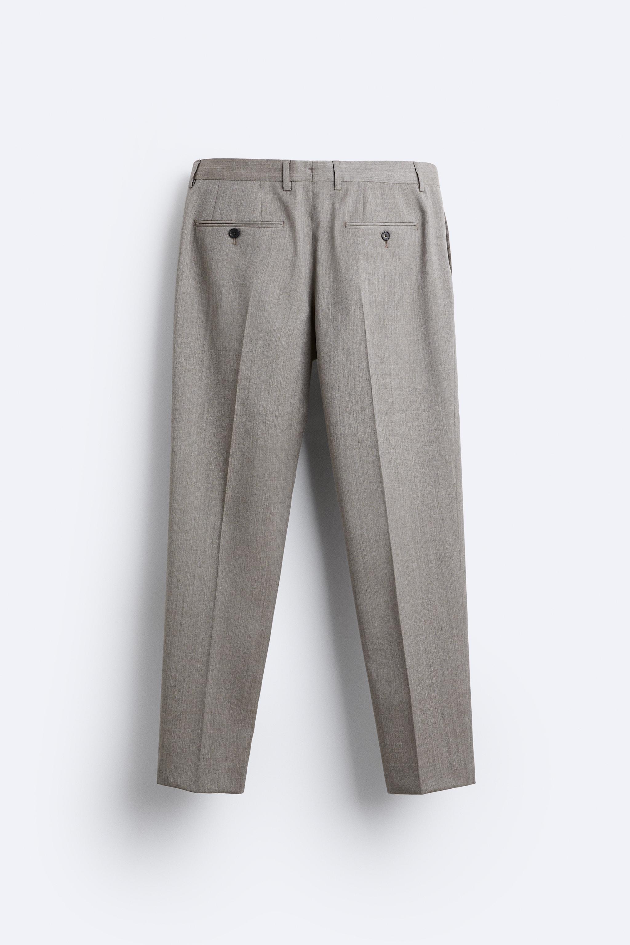 Zara 100 WOOL SUIT PANTS Mall of America®