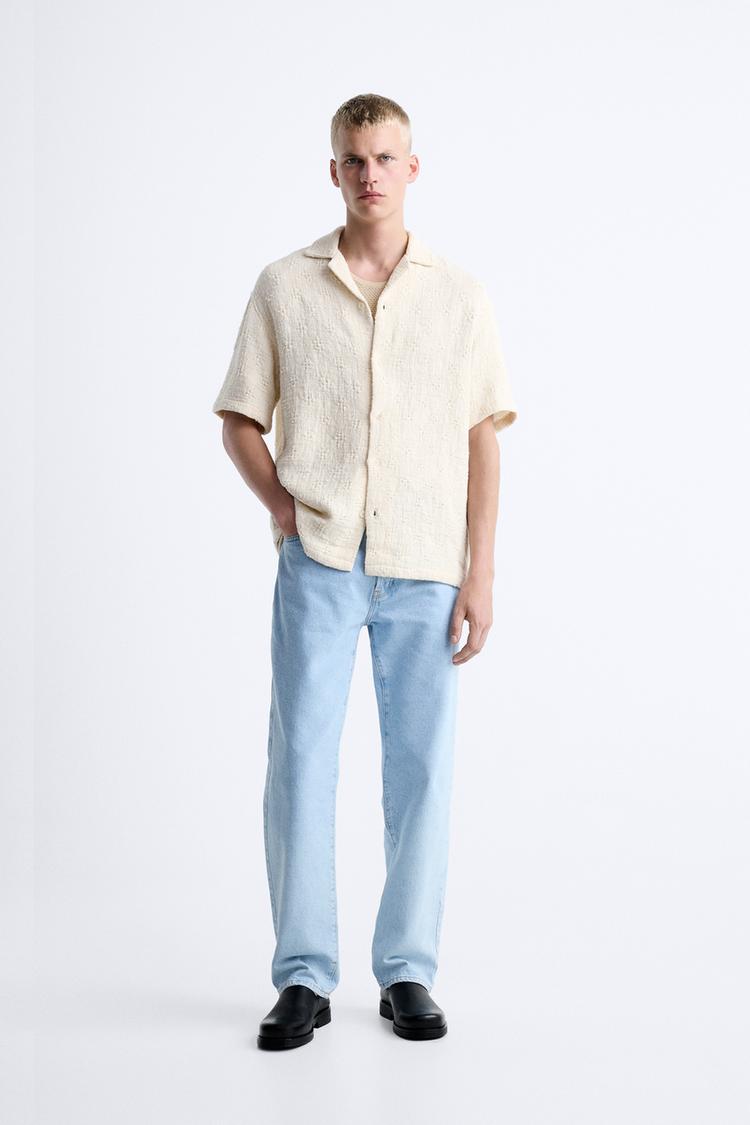 GEOMETRIC JACQUARD SHIRT