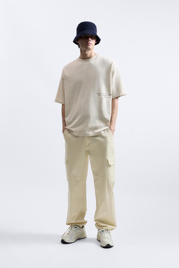 T-SHIRT WITH BANDANNA PATCH