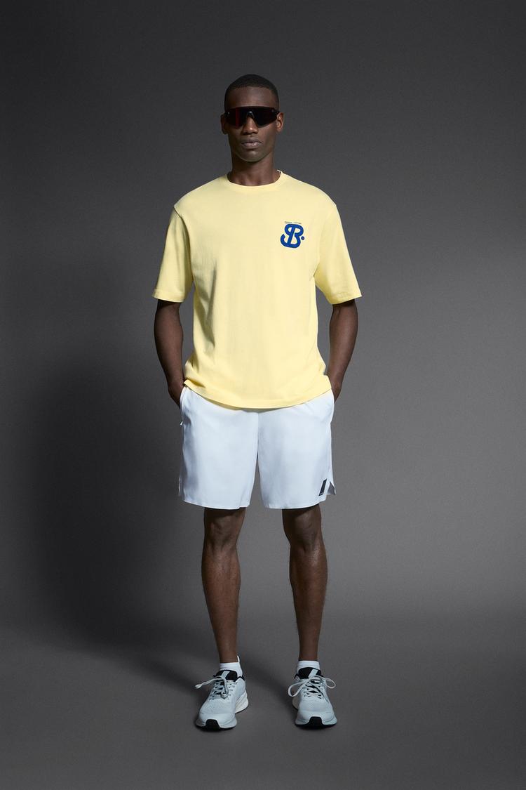 CONTRAST PRINTED T-SHIRT