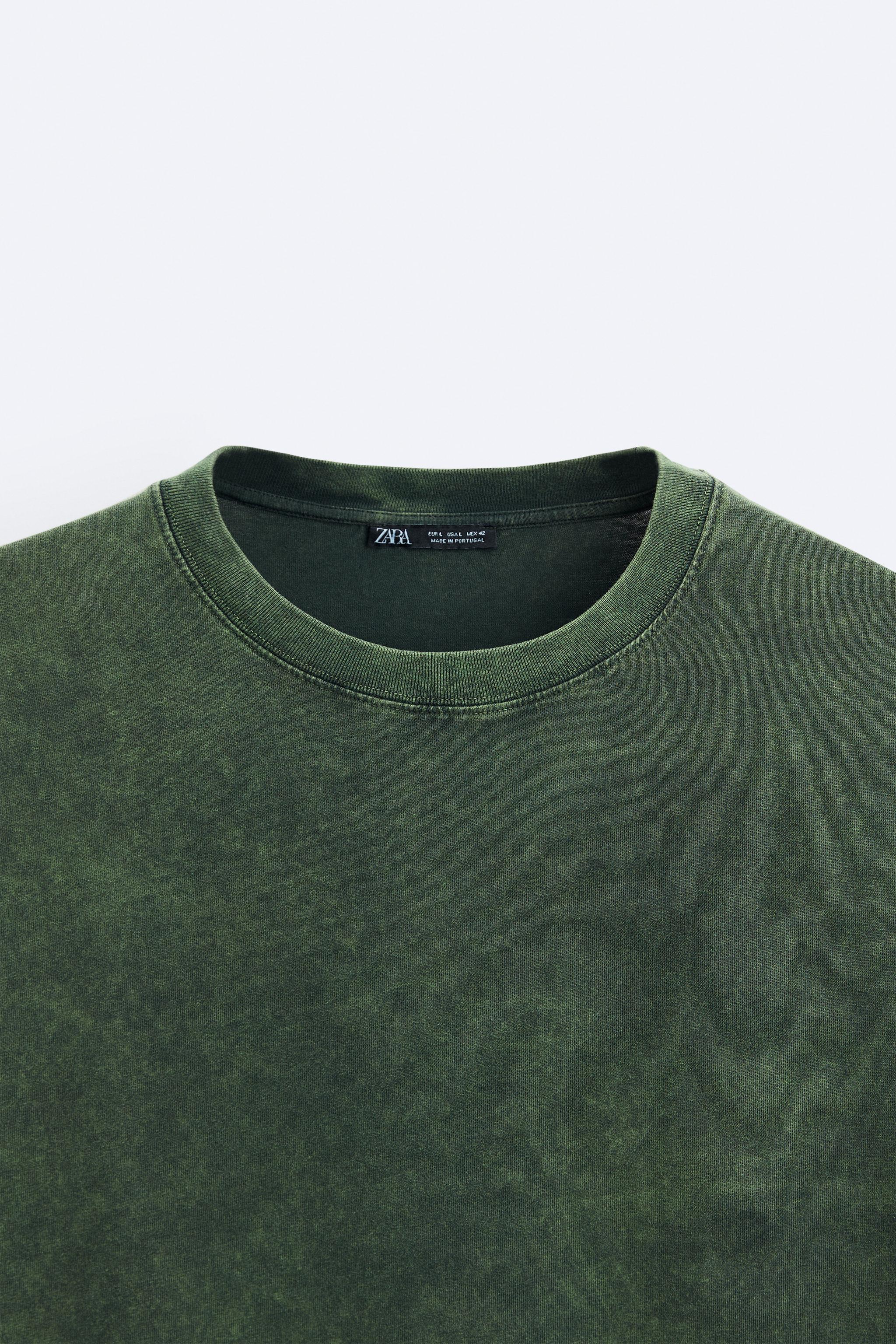 Zara ACID WASH PRINTED T-SHIRT | Mall of America®