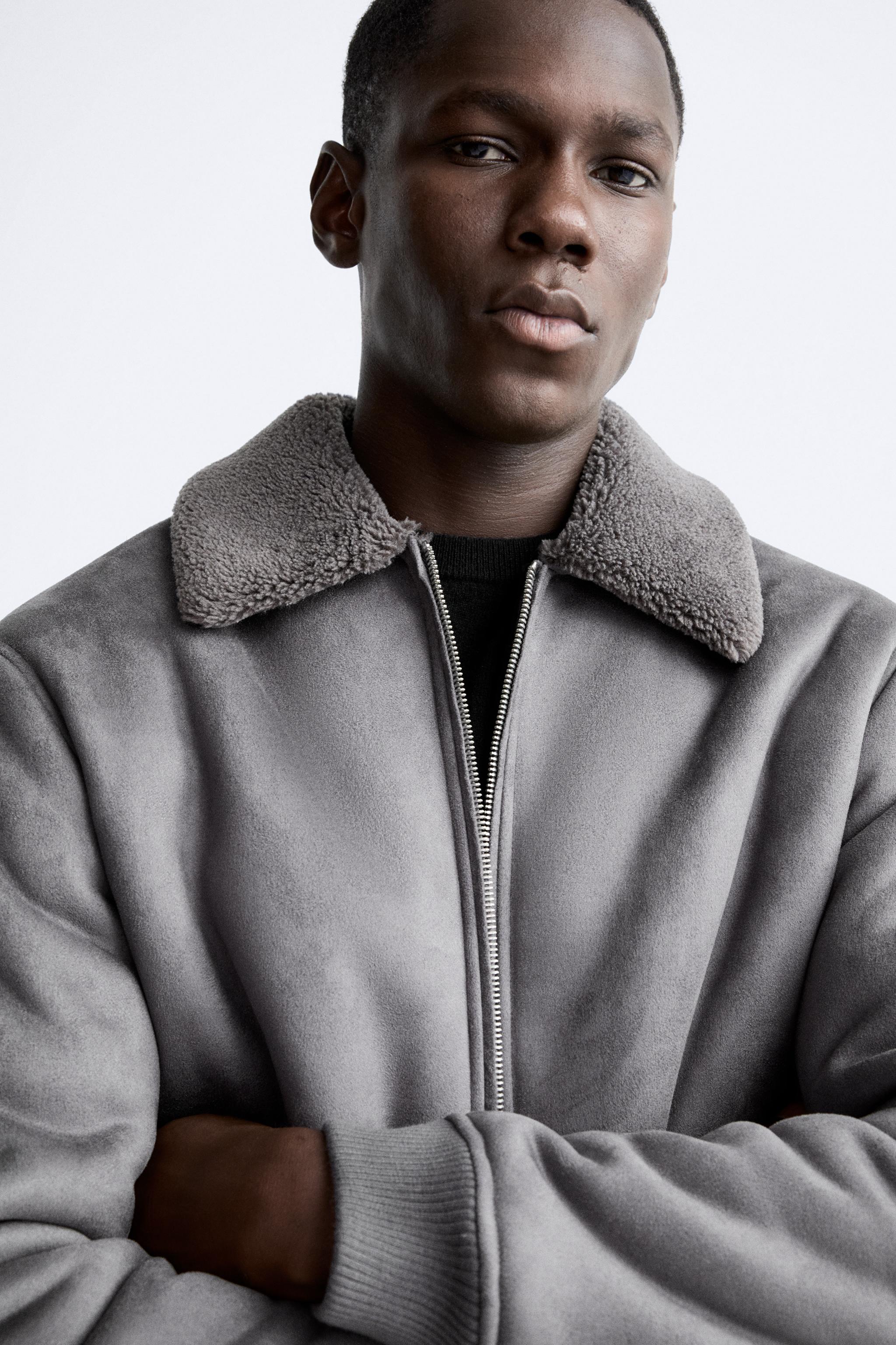 double faced jacket asos
