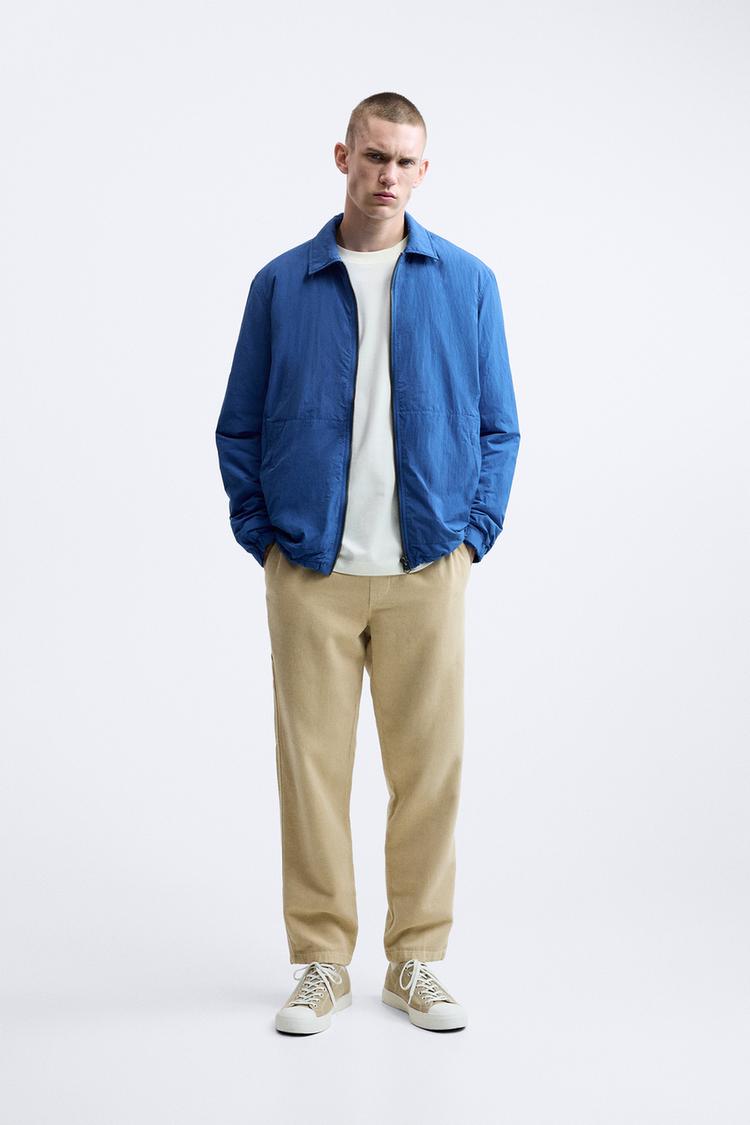 COTTON - LINEN TROUSERS