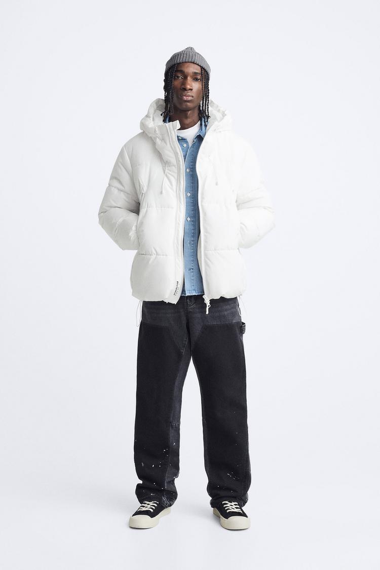 HOODED PUFFER JACKET
