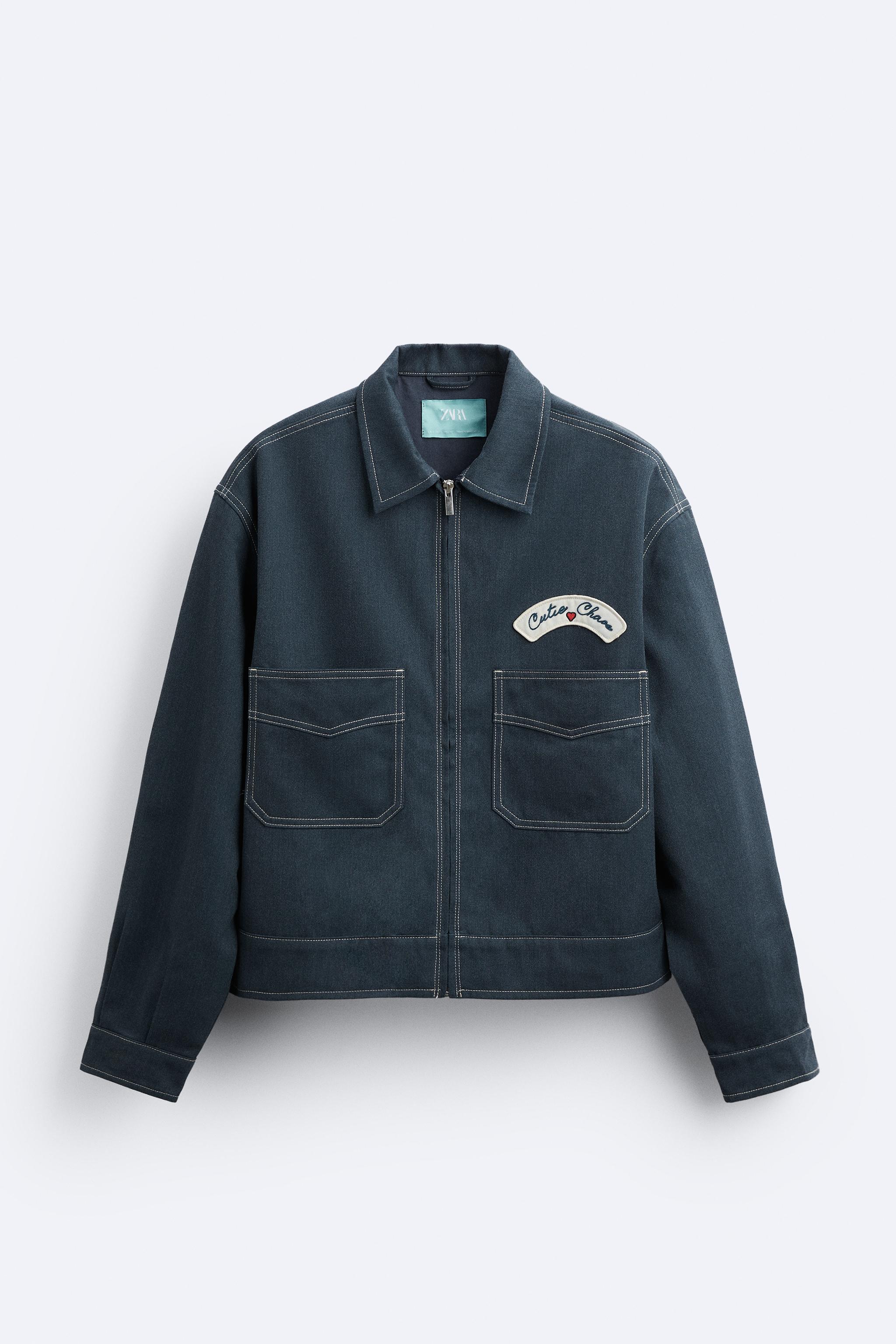 オープニング 大放出セール DENIM PATCH Zara JACKET America® of Mall | LAMBERT HARRY X ジャケット・アウター