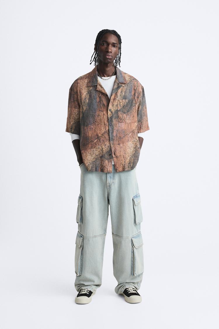 ABSTRACT PRINT SHIRT