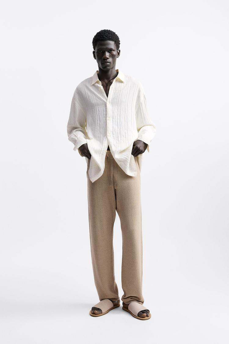 STRIPED TEXTURED SHIRT