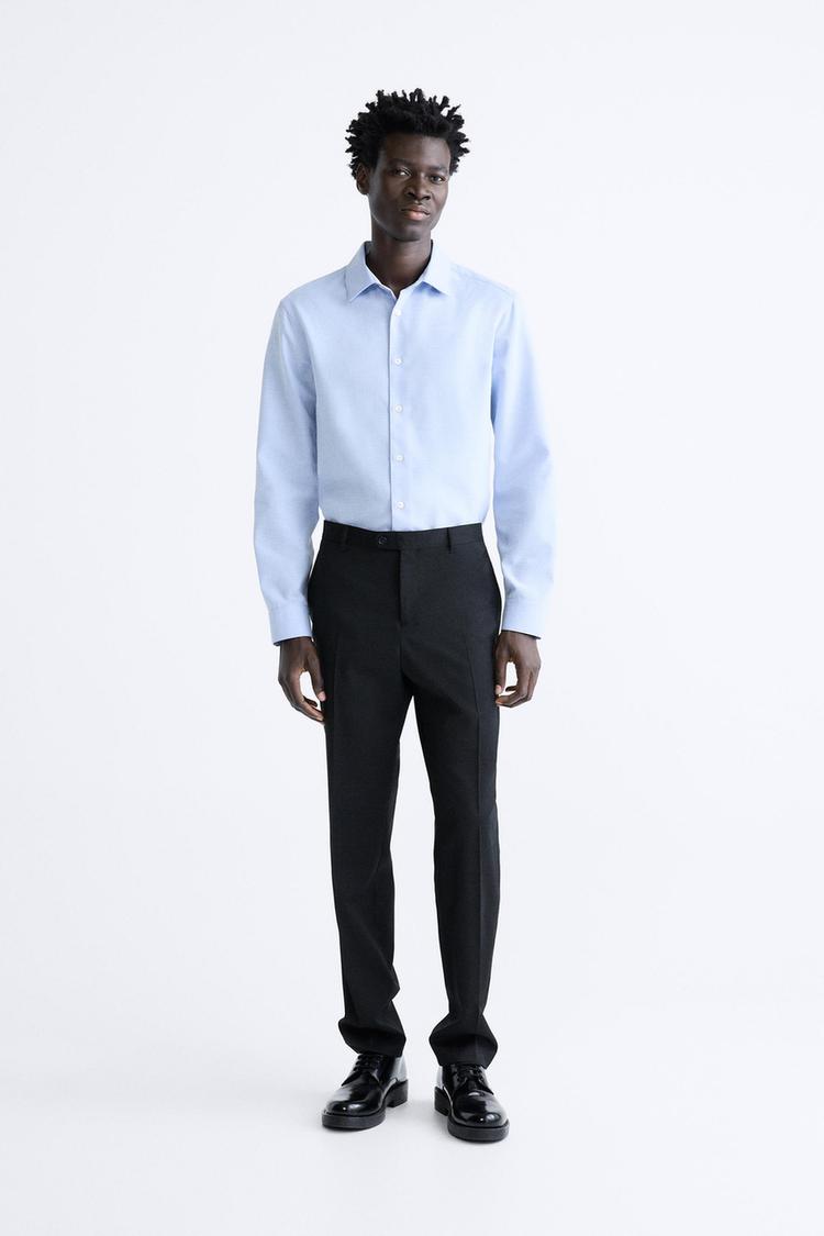 EASY CARE TEXTURED SHIRT