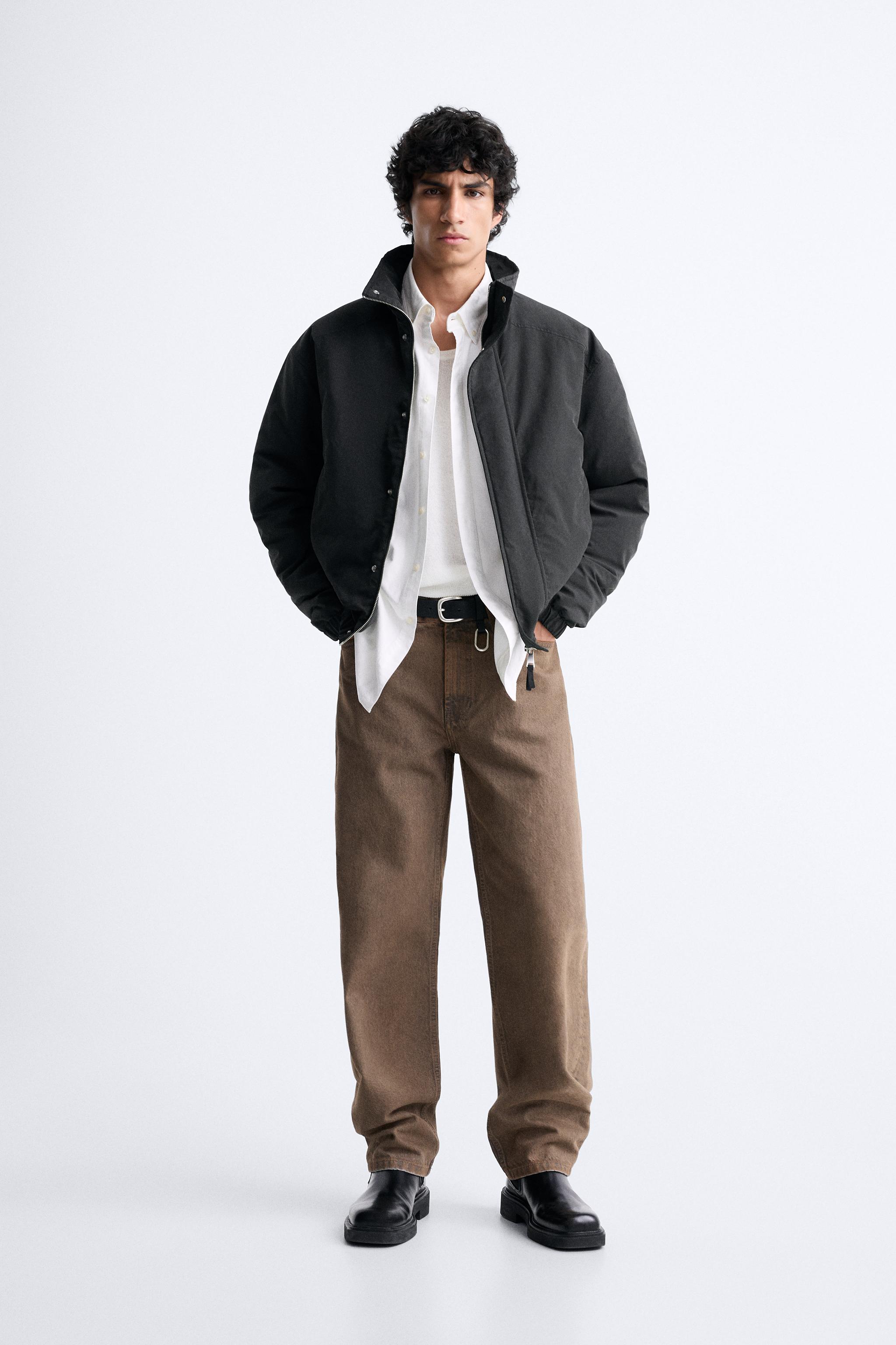 Zara TECHNICAL BOXY FIT JACKET Yorkdale Mall