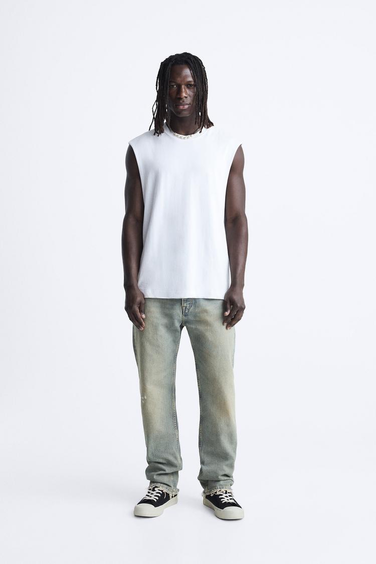 OVERDYED STRAIGHT FIT JEANS