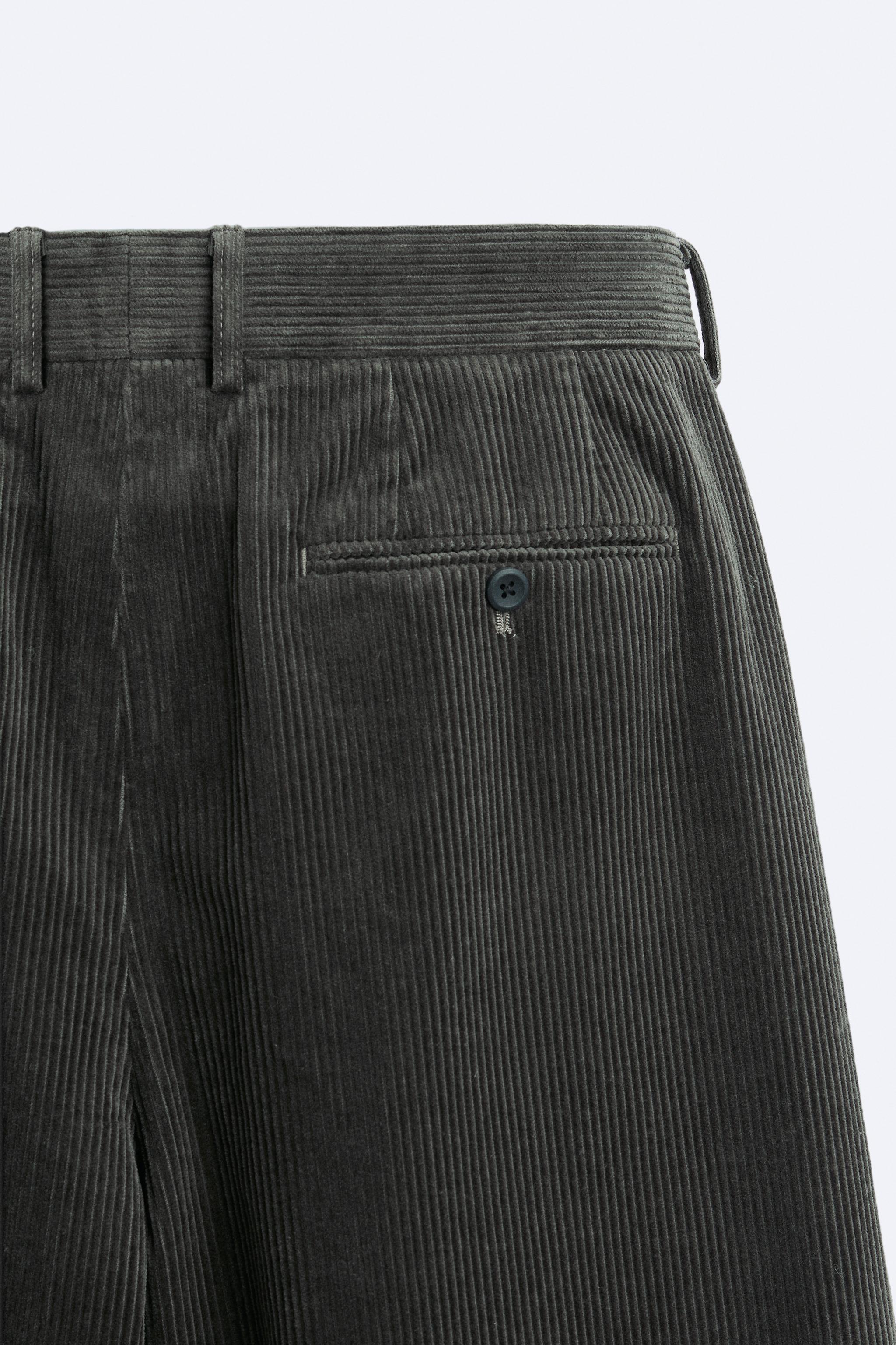 Zara CORDUROY PANTS Square One