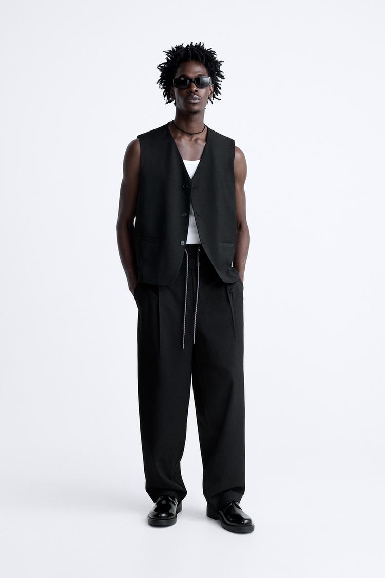TROUSERS WITH DOUBLE WAIST