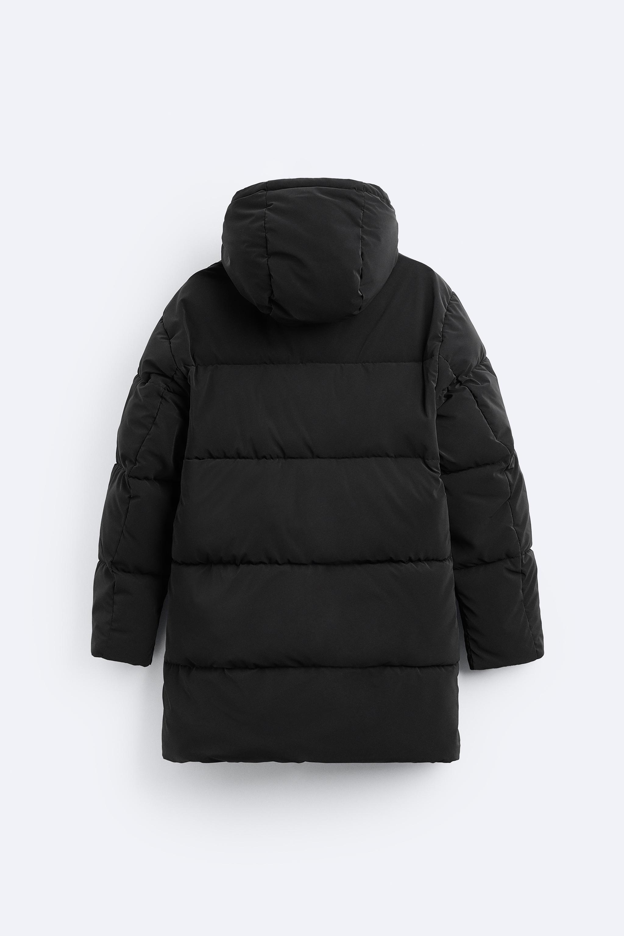 Zara padded parka online