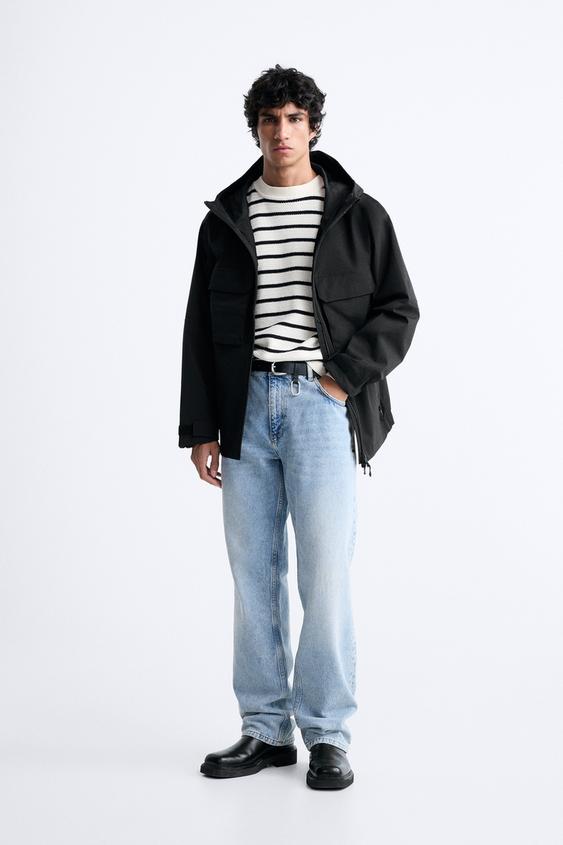 TECHNICAL JACKET WITH ZIPS Black ZARA South Africa
