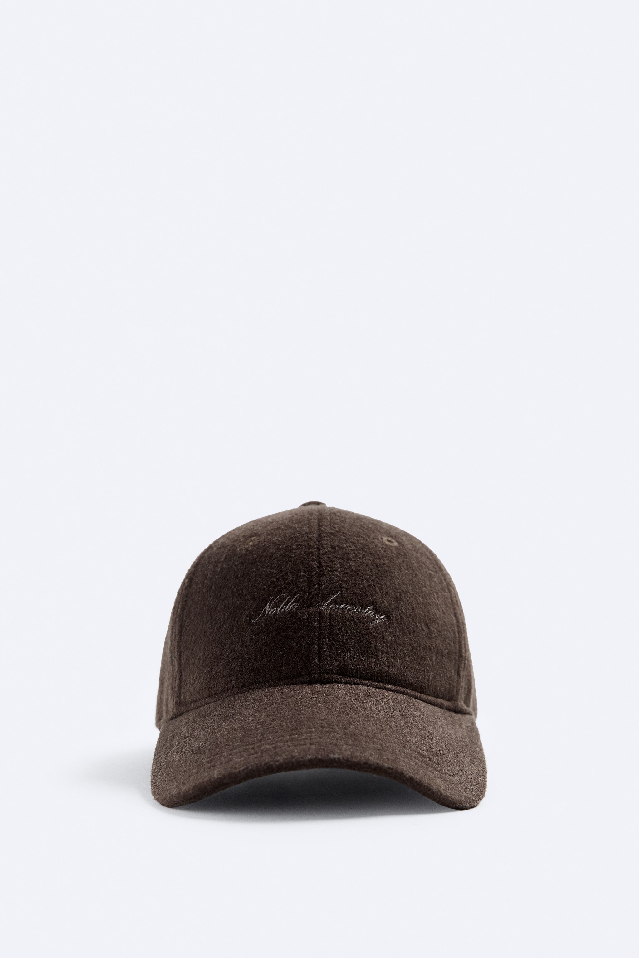 EMBROIDERED TEXT CAP