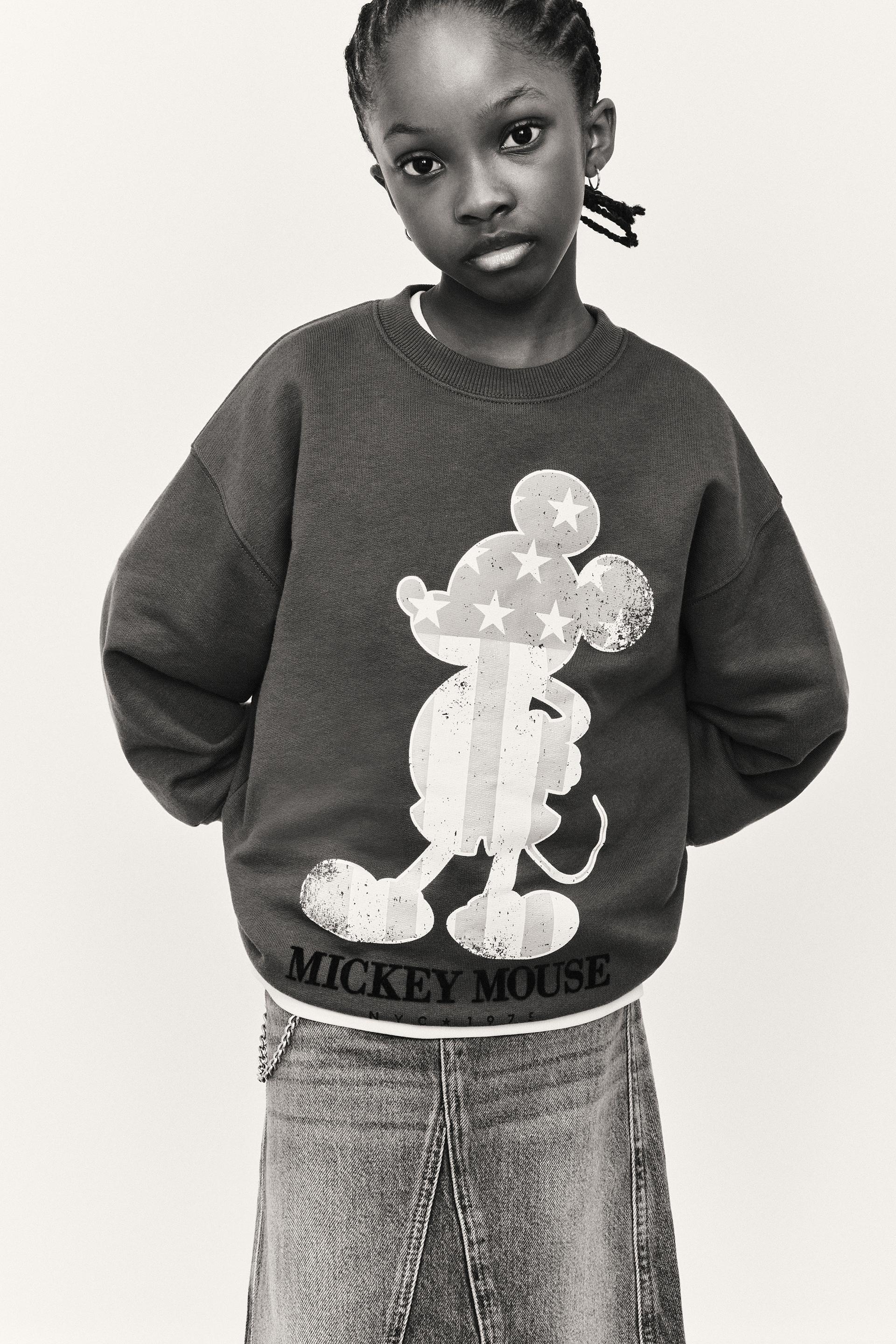 Zara mickey hoodie Clearance