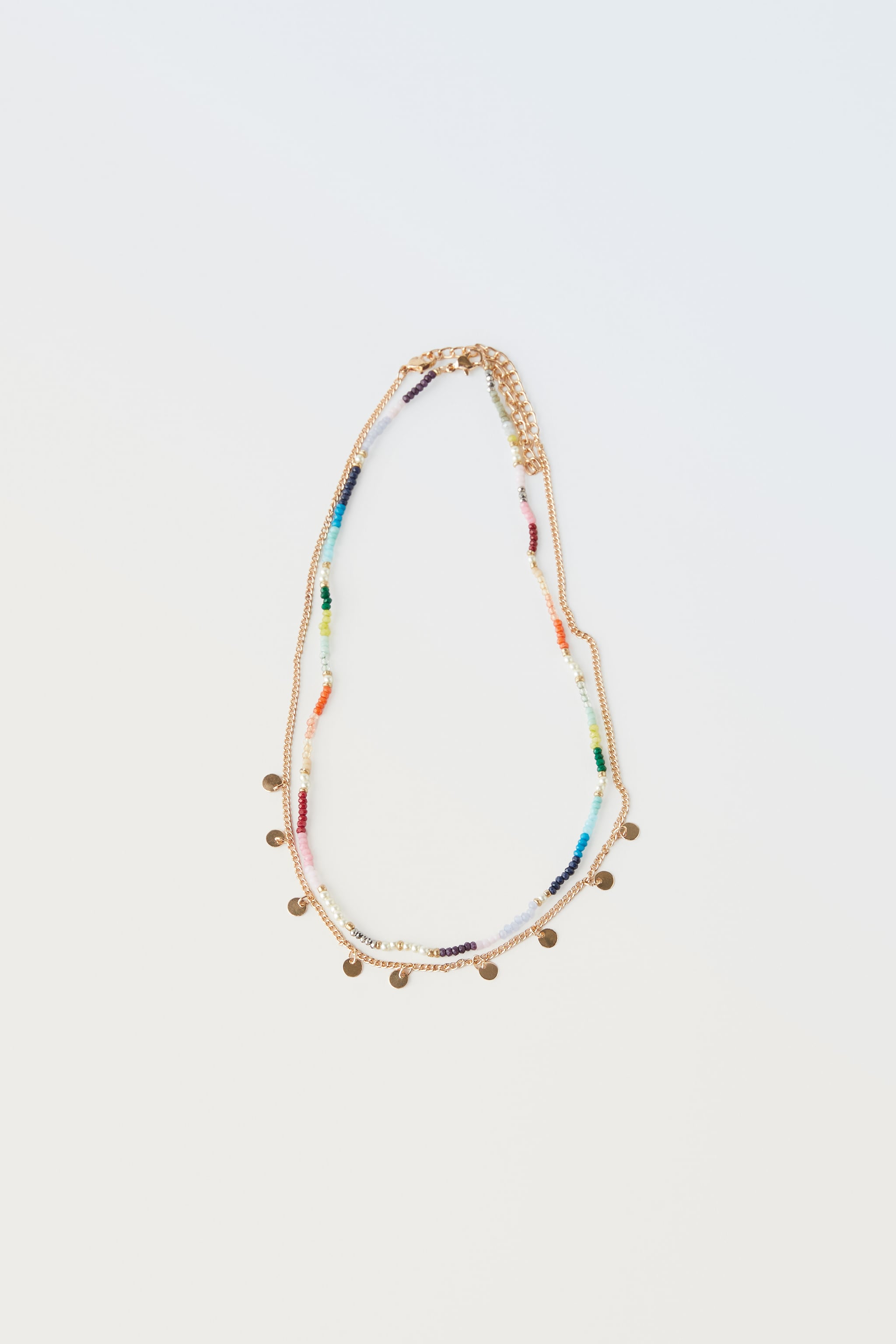 TWO-PACK OF BEADED NECKLACES