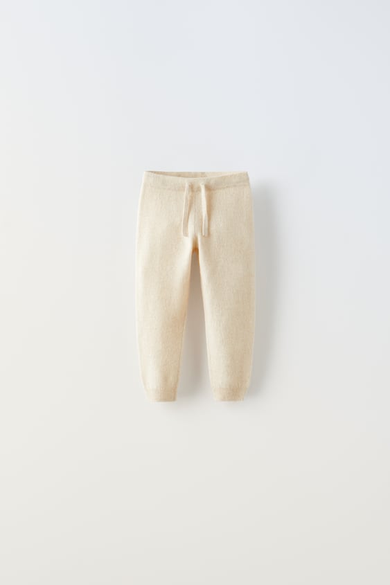 KNIT 100% CASHMERE TROUSERS - Sand / Marl | ZARA South Africa