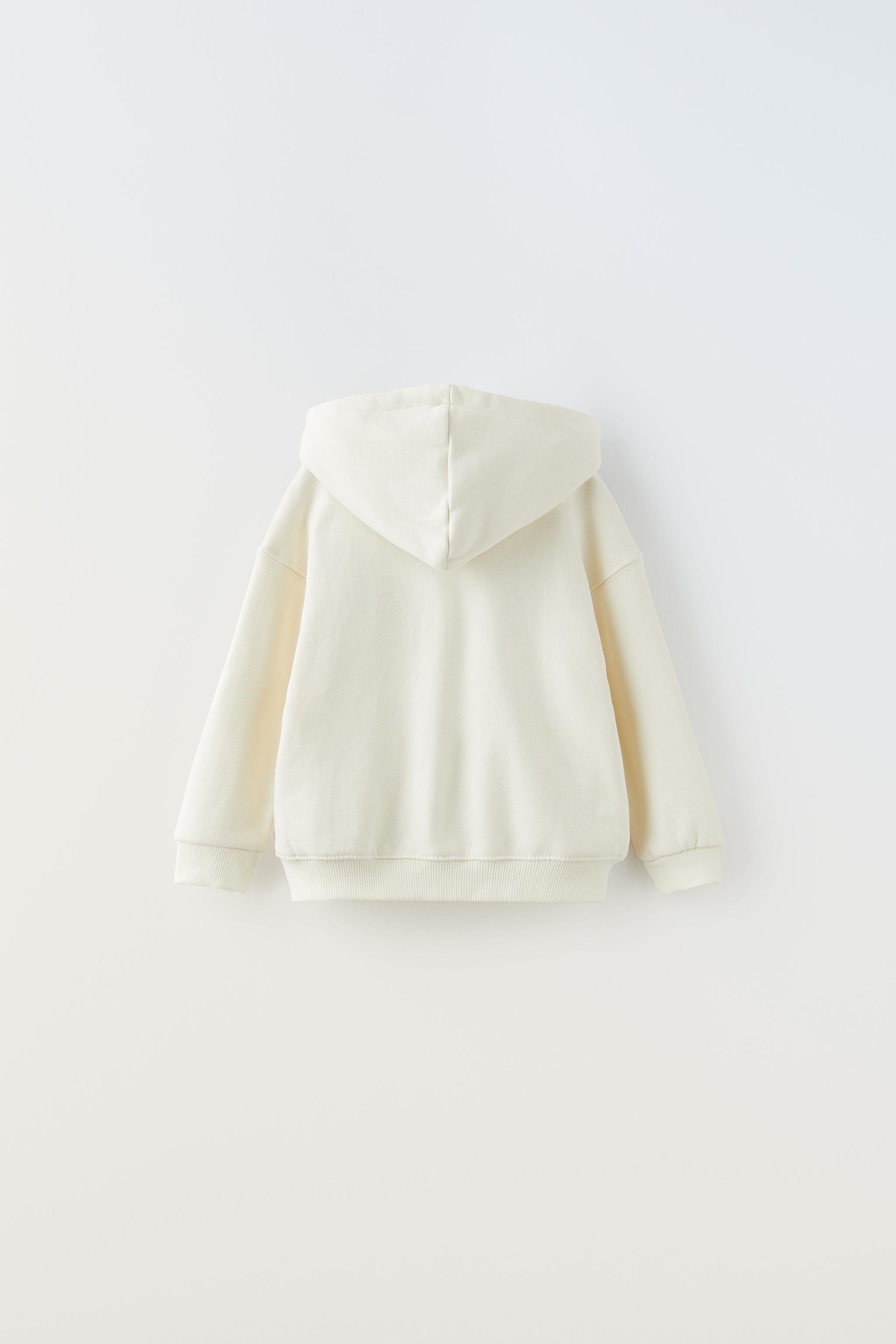 Zara hotsell fluffy hoodie