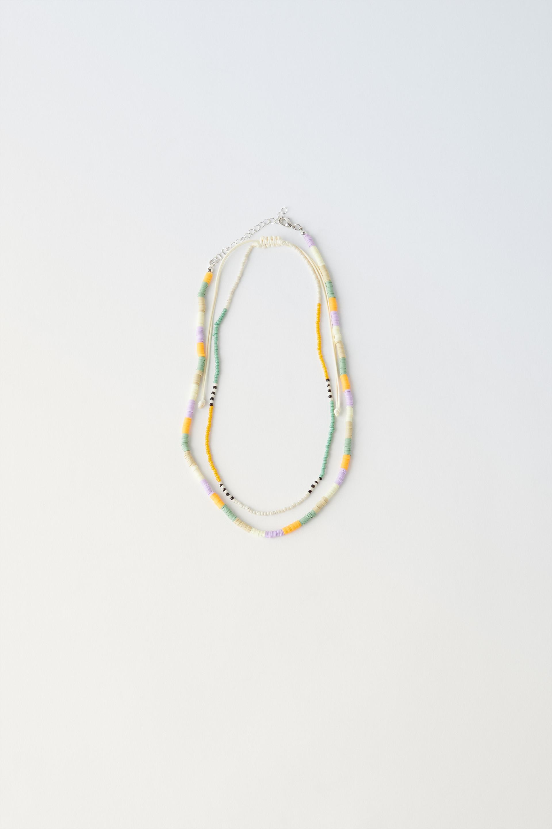 BEADED NECKLACE Multicolored ZARA United States