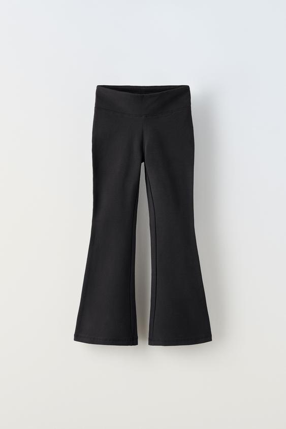 LEGGING FLARE Negro ZARA Chile