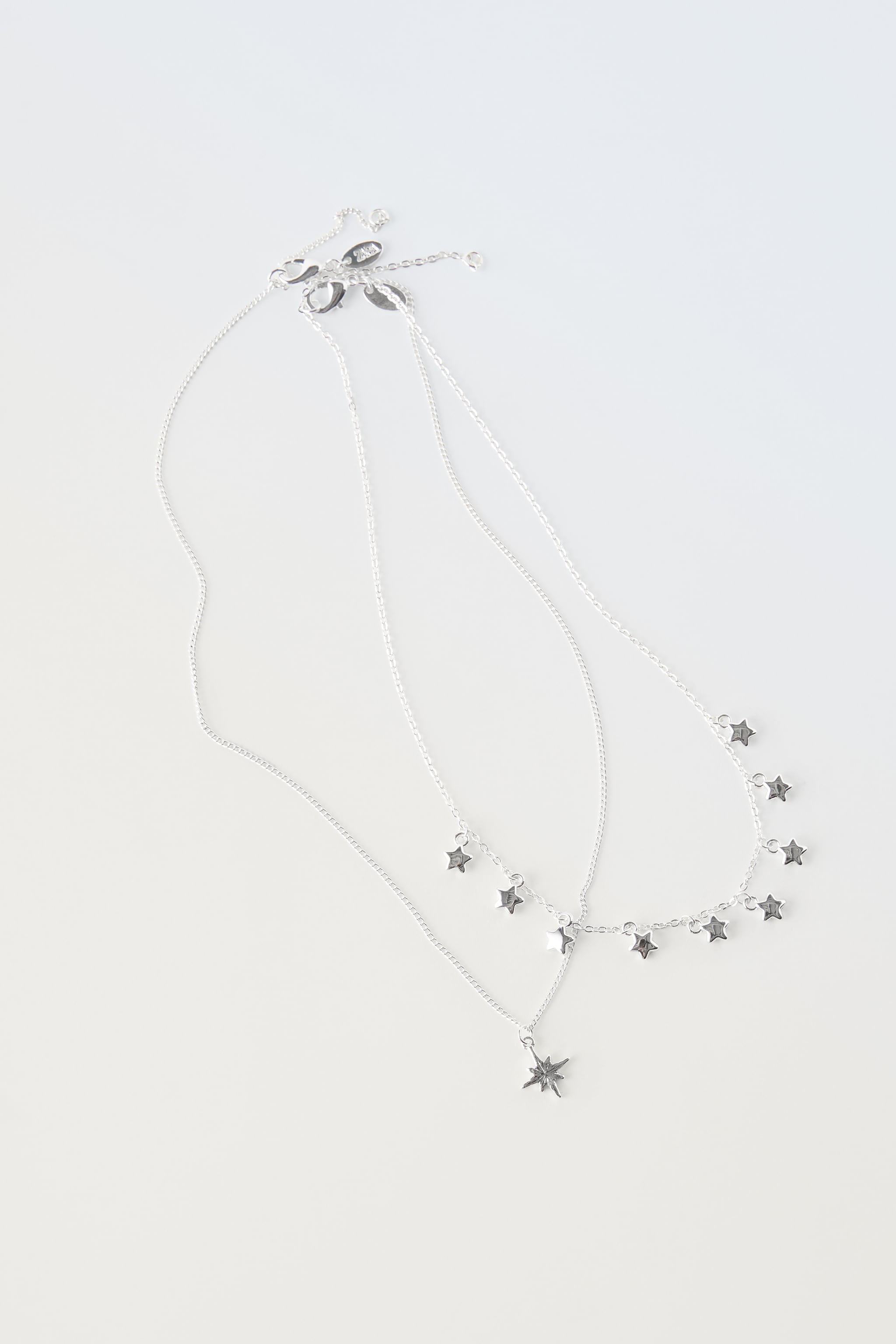 TWO PACK OF STAR NECKLACES