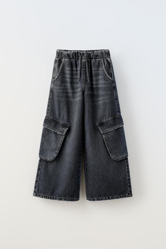 CARGO JEANS Black ZARA New Zealand
