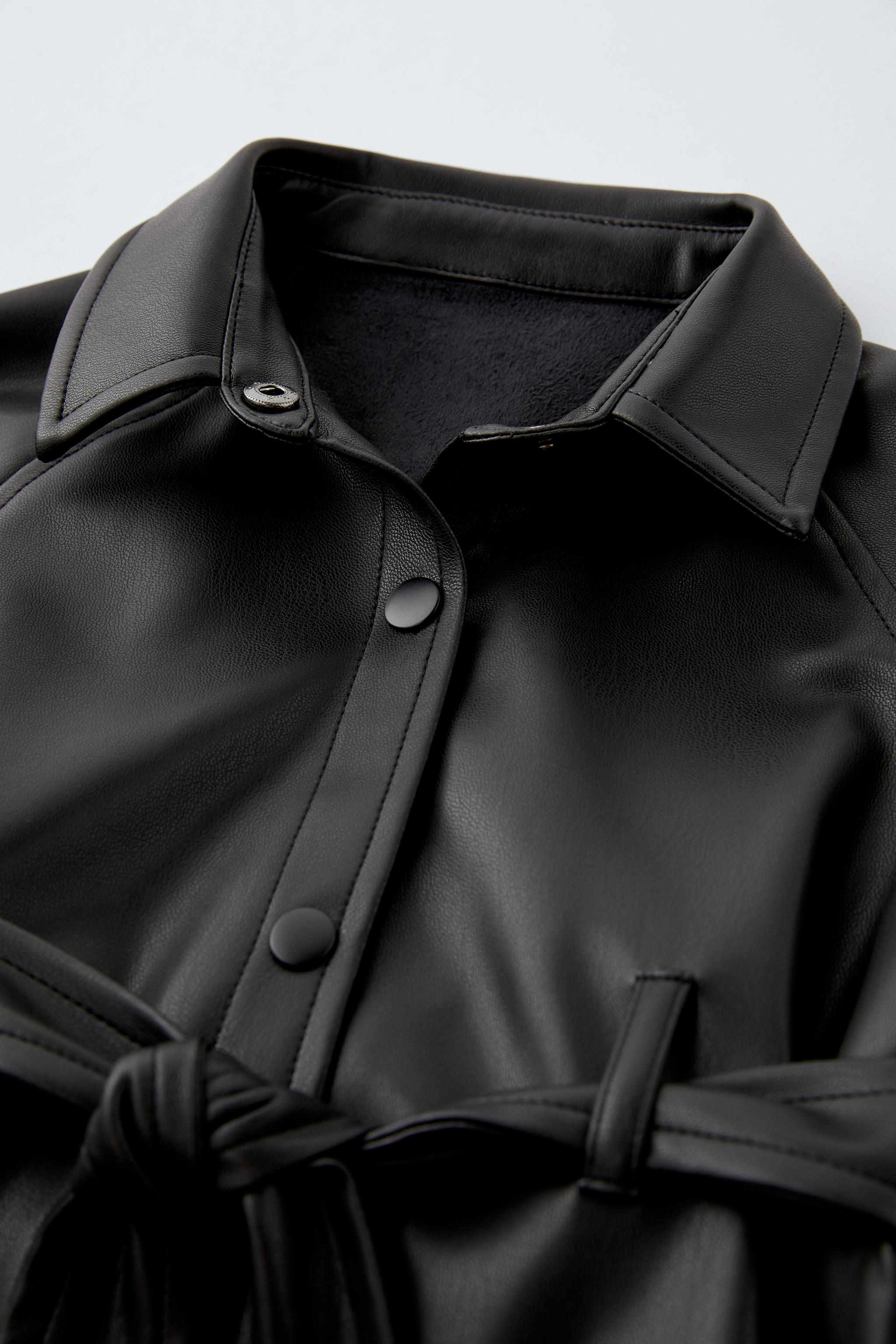 belted dress zara