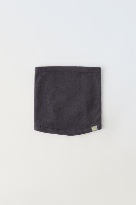 REVERSIBLE SKI COLLECTION FLEECE SNOOD Black ZARA United Kingdom