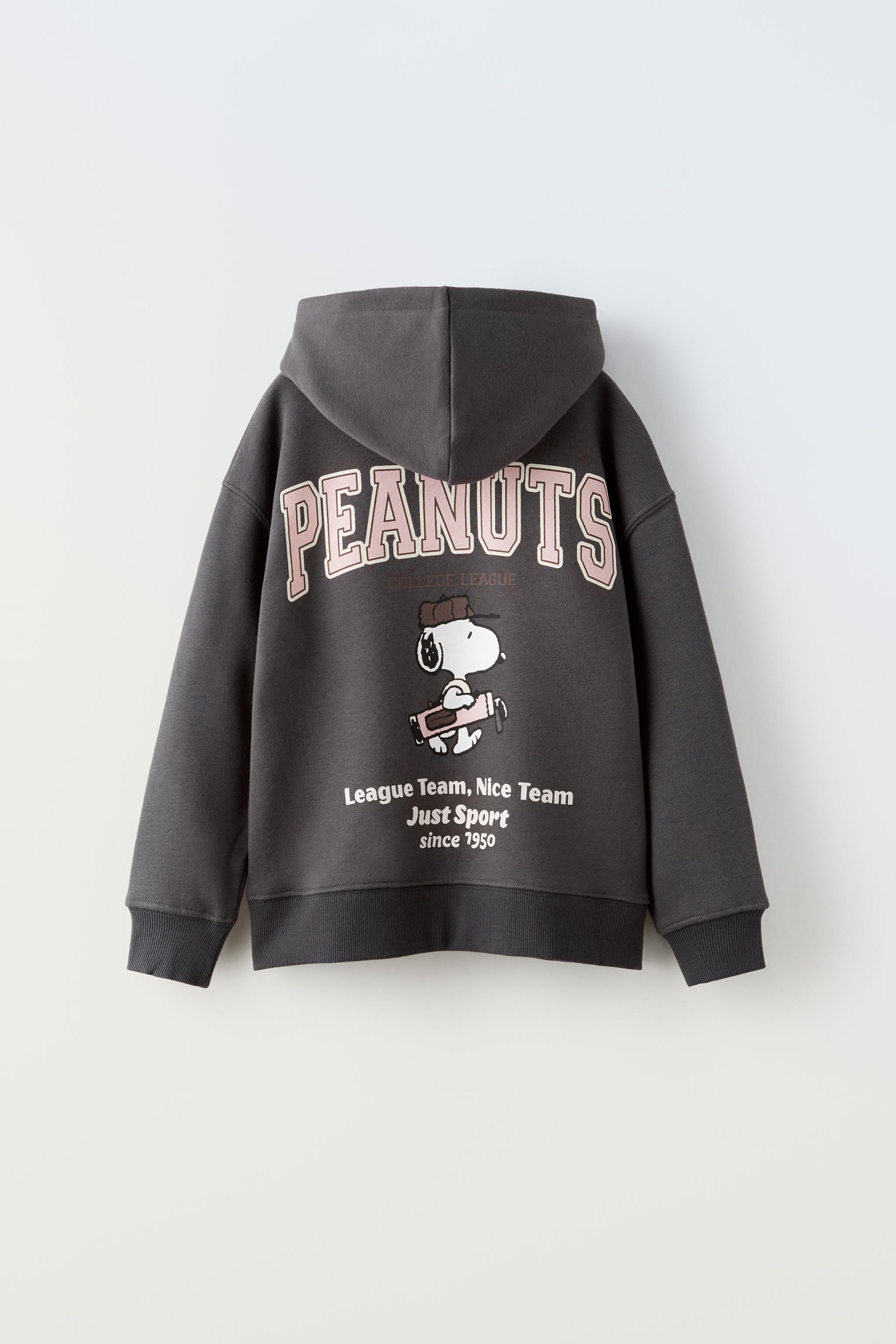 Zara snoopy peanuts sweatshirt Clearance