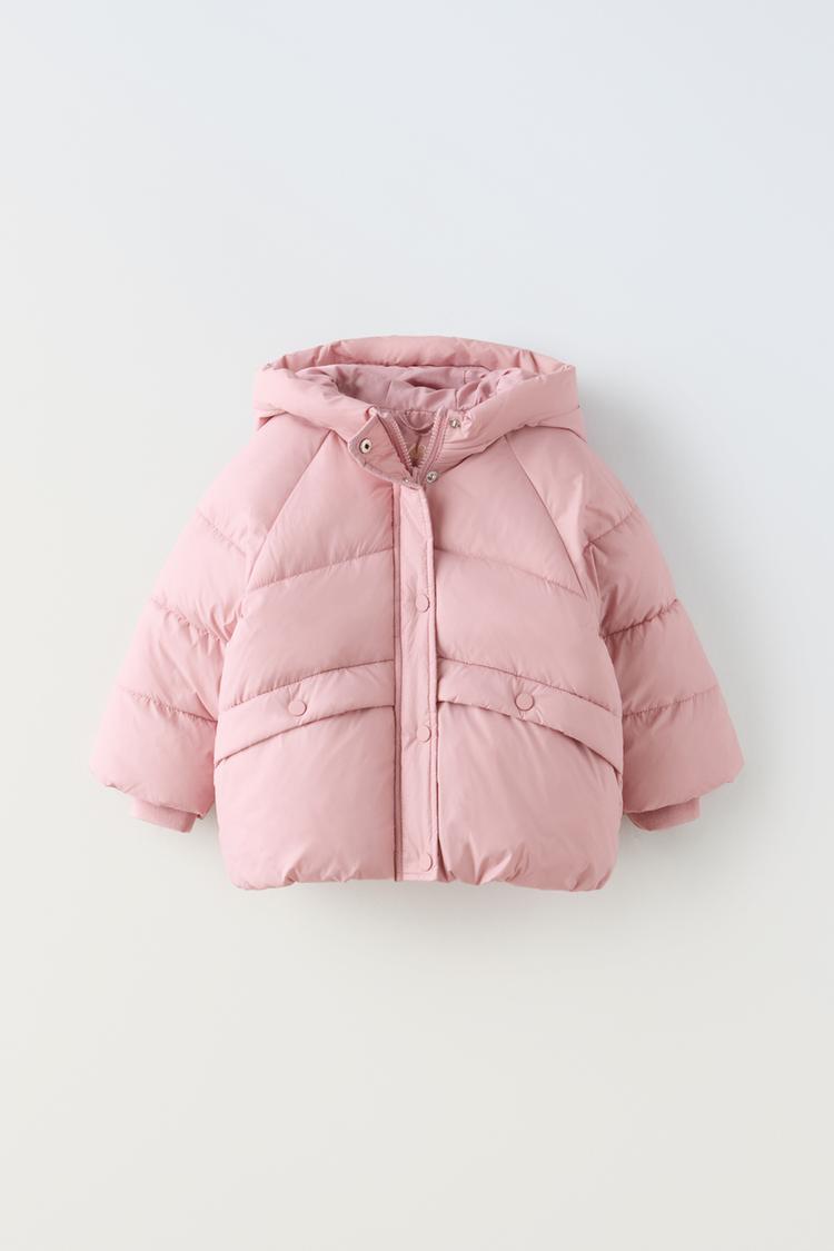 SNAP BUTTON QUILTED COAT