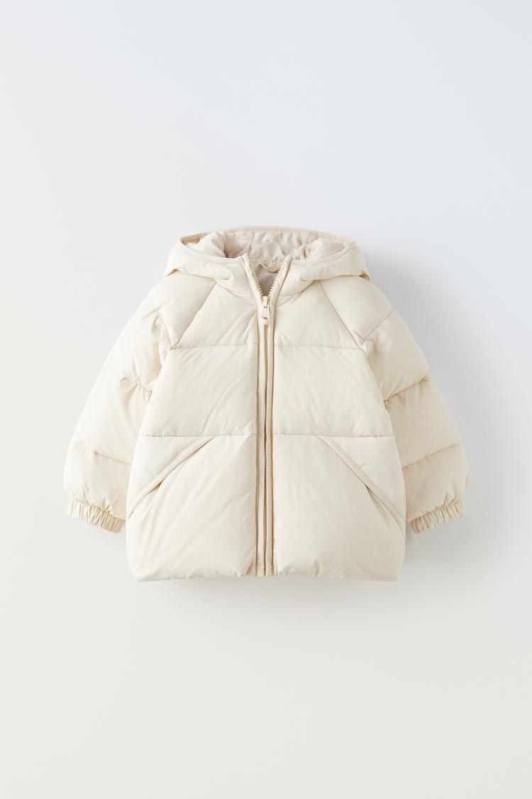 WATER REPELLENT DOWN PUFFER COAT