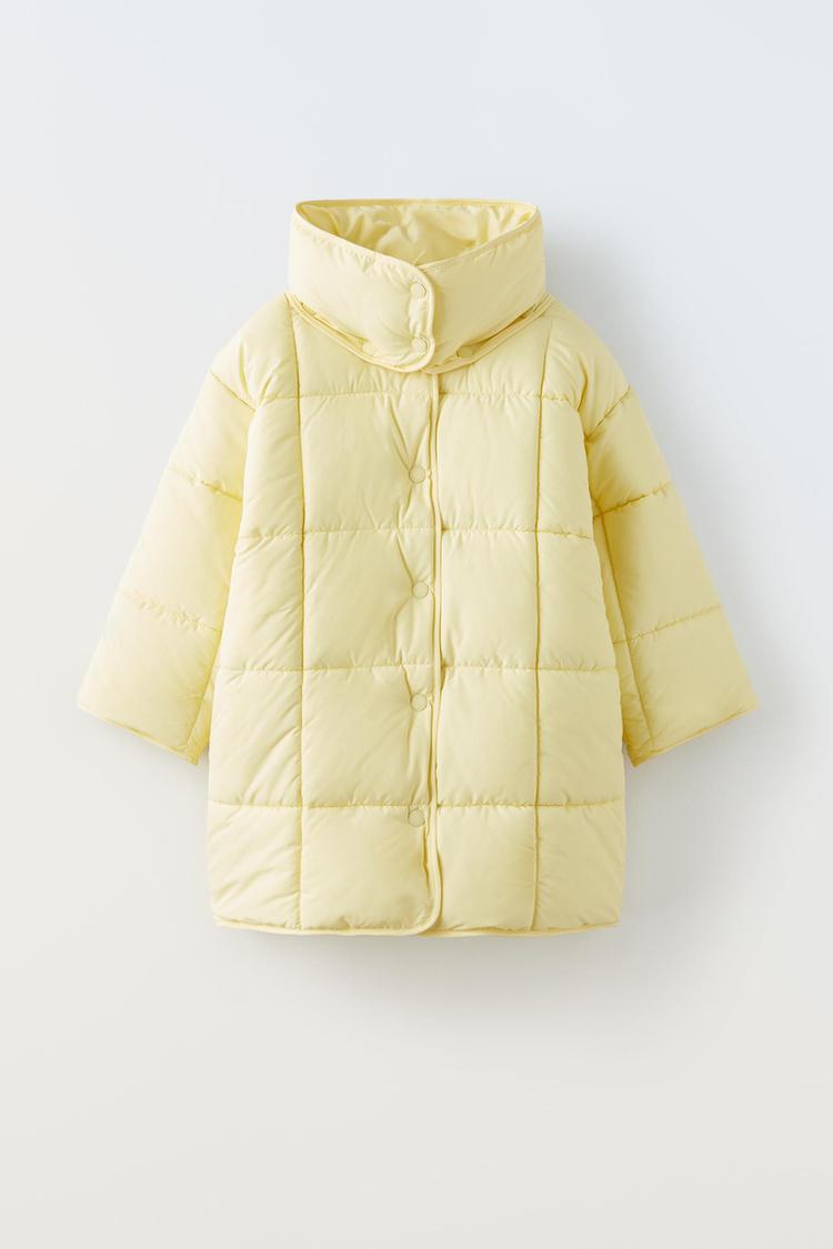 REMOVABLE COLLAR PUFFER JACKET