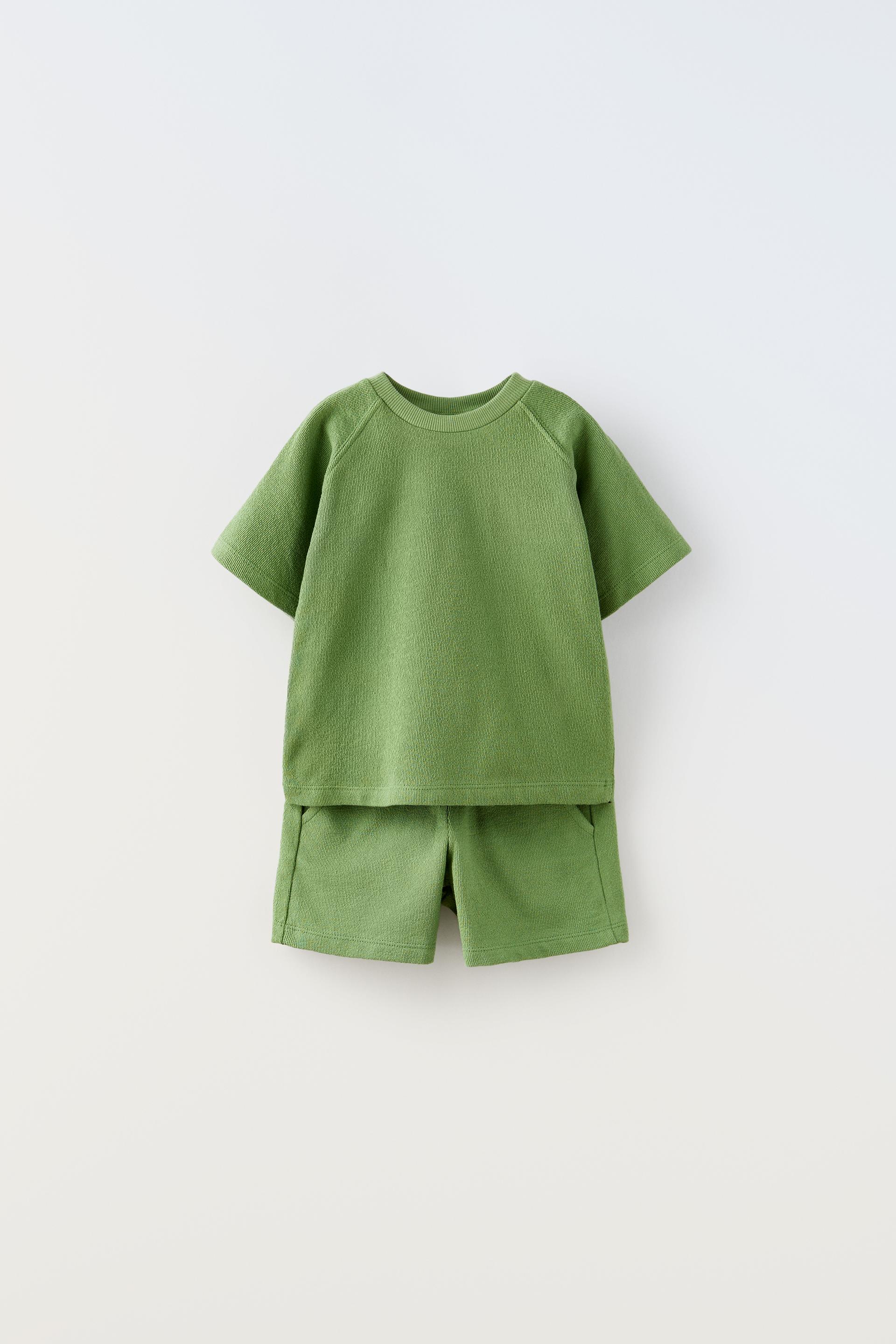 CREPE JOGGING SET Green ZARA Cambodia crepe-jogging-set-green-zara-cambodia