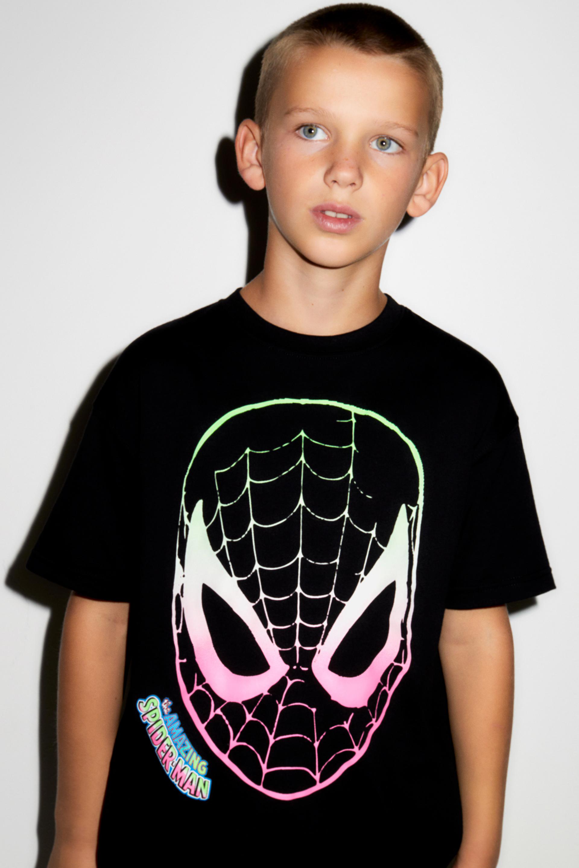SPIDER MAN MARVEL T SHIRT Black ZARA United States spider-man-marvel-t-shirt-black-zara-united-states