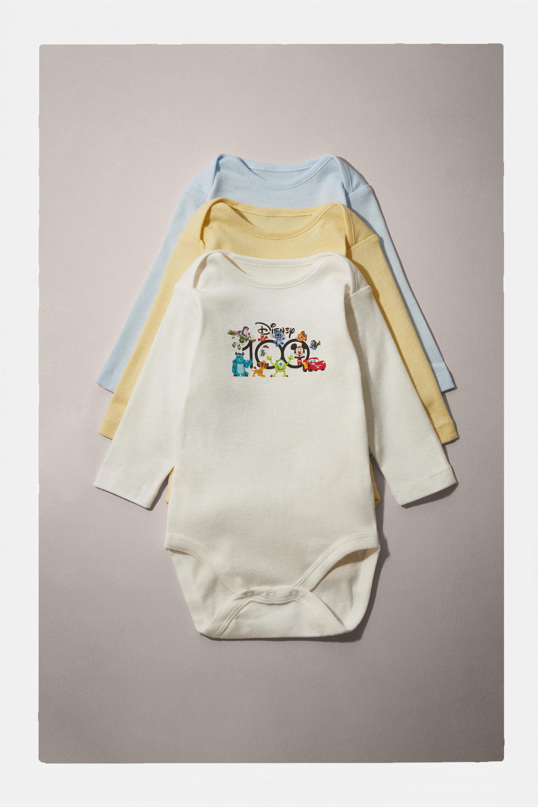 Zara THREEPACK OF LONG SLEEVE MICKEY MOUSE AND FRIENDS © DISNEY 100TH