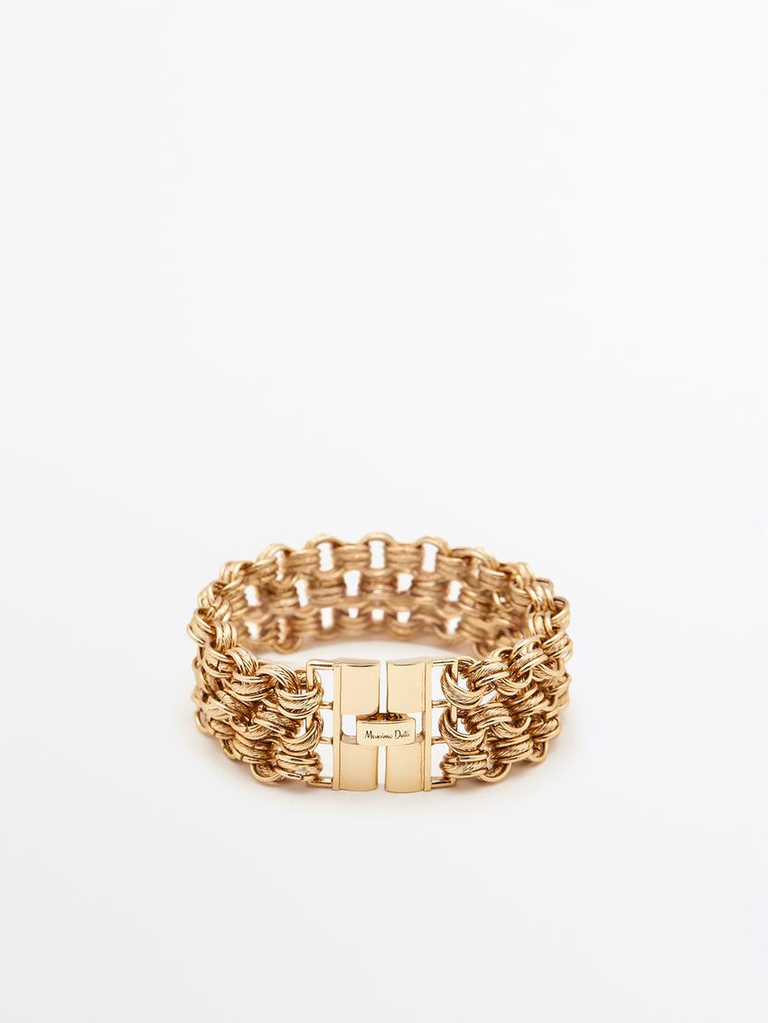 Gold Multi Chain Bracelet