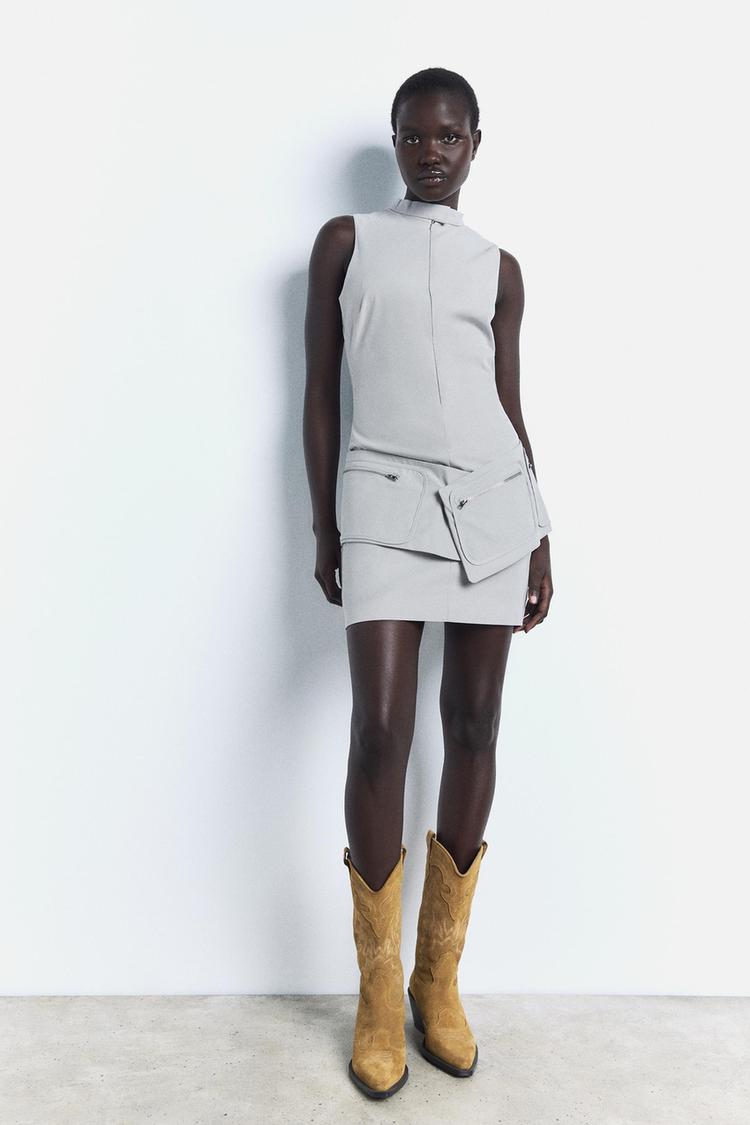 SPLIT SUEDE COWBOY BOOTS