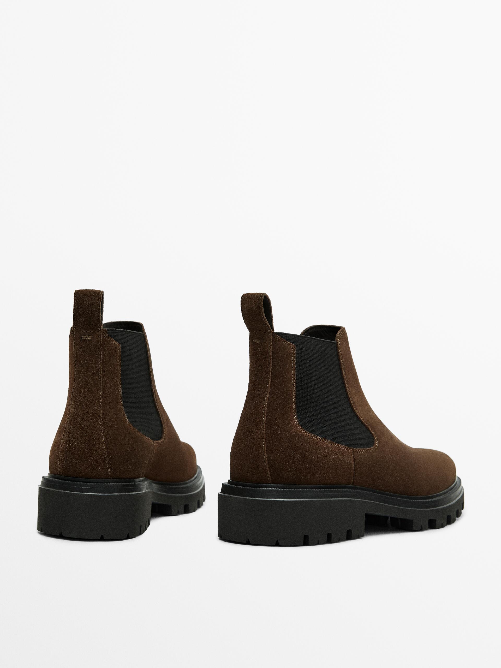 Zara Brown split suede Chelsea boots | Mall of America®