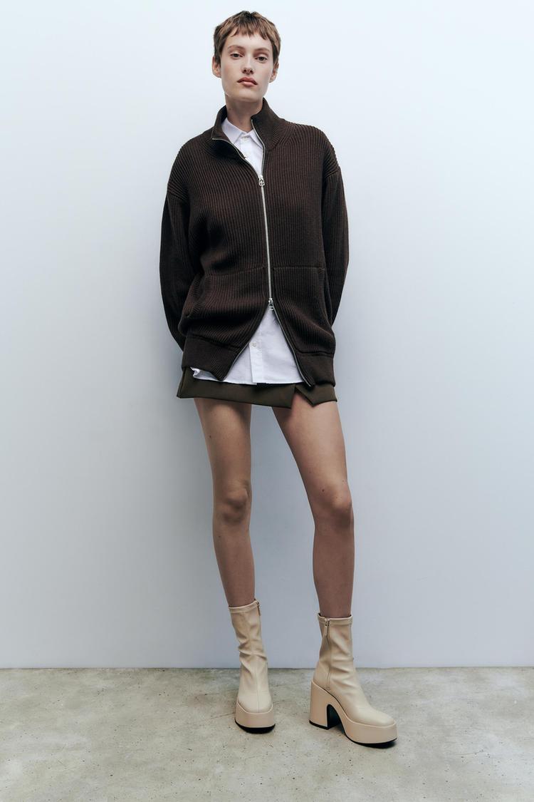 PLATFORM HEELED ANKLE BOOTS