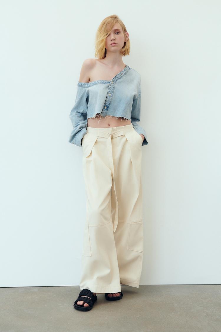 FLAT SLIDER SANDALS WITH PLEATED STRAPS